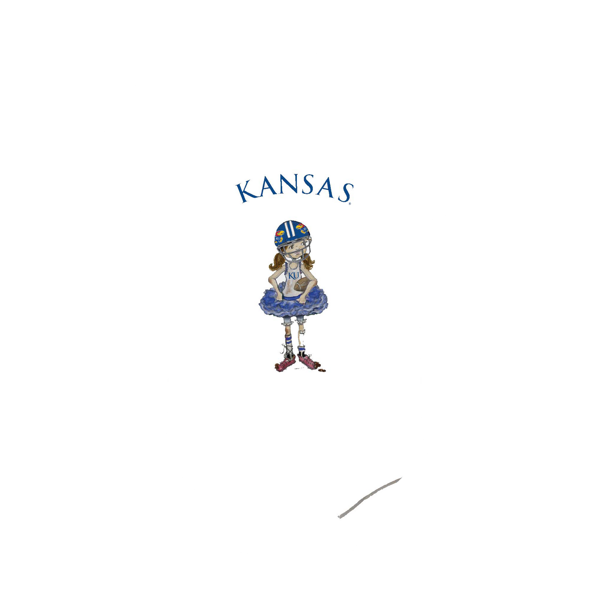 Kansas Jayhawks Babes Short Sleeve Snapper