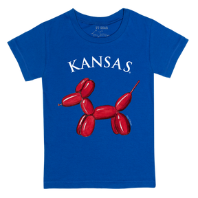 Kansas Jayhawks Balloon Dog Kid's Tee Shirt