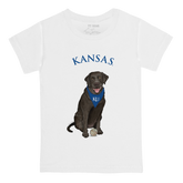 Kansas Jayhawks Black Labrador Retriever Kid's Tee Shirt