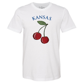 Kansas Jayhawks Cherry Unisex Tee Shirt