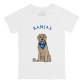 Kansas Jayhawks Golden Retriever Kid's Tee Shirt