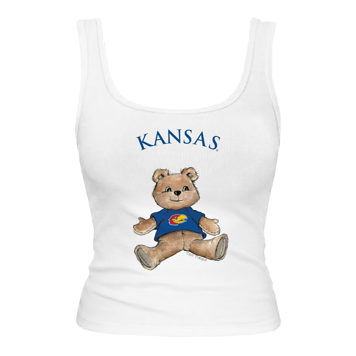 Kansas Jayhawks Teddy Emmy Tank