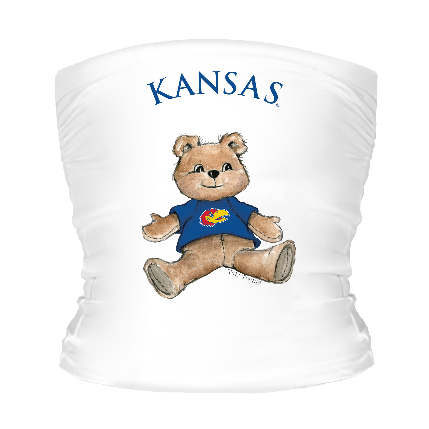 Kansas Jayhawks Teddy Tube Top