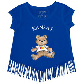 Kansas Jayhawks Teddy Fringe Tee