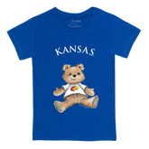 Kansas Jayhawks Teddy Kid's Tee Shirt