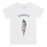 Kansas Jayhawks Triple Scoop Kid's Tee Shirt