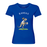 Kansas Jayhawks TT Rex Women's Tee Shirt