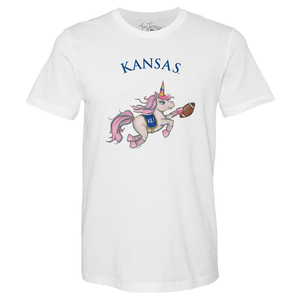 Kansas Jayhawks Unicorn Unisex Tee Shirt