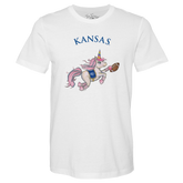 Kansas Jayhawks Unicorn Unisex Tee Shirt