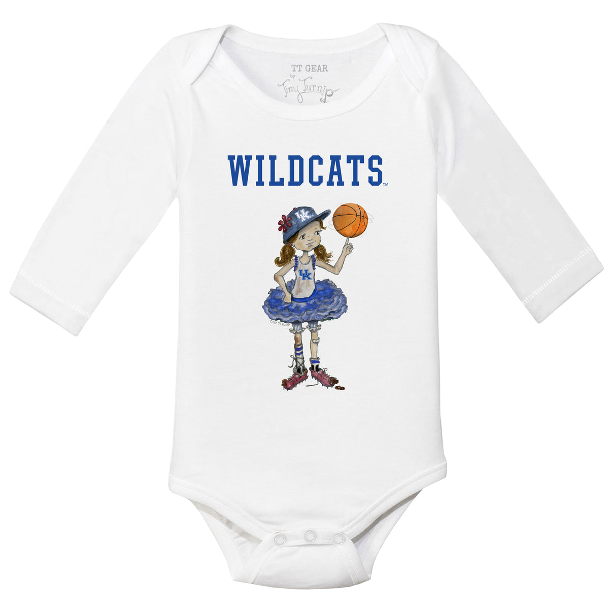 Kentucky Wildcats Babes Long-Sleeve Snapper
