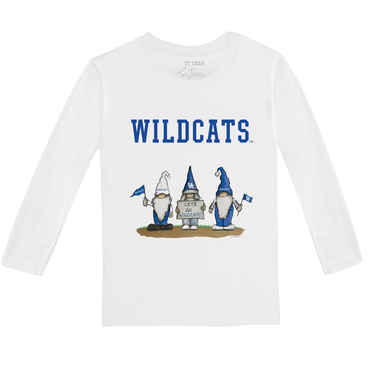 Kentucky Wildcats Gnomes Long-Sleeve Tee Shirt