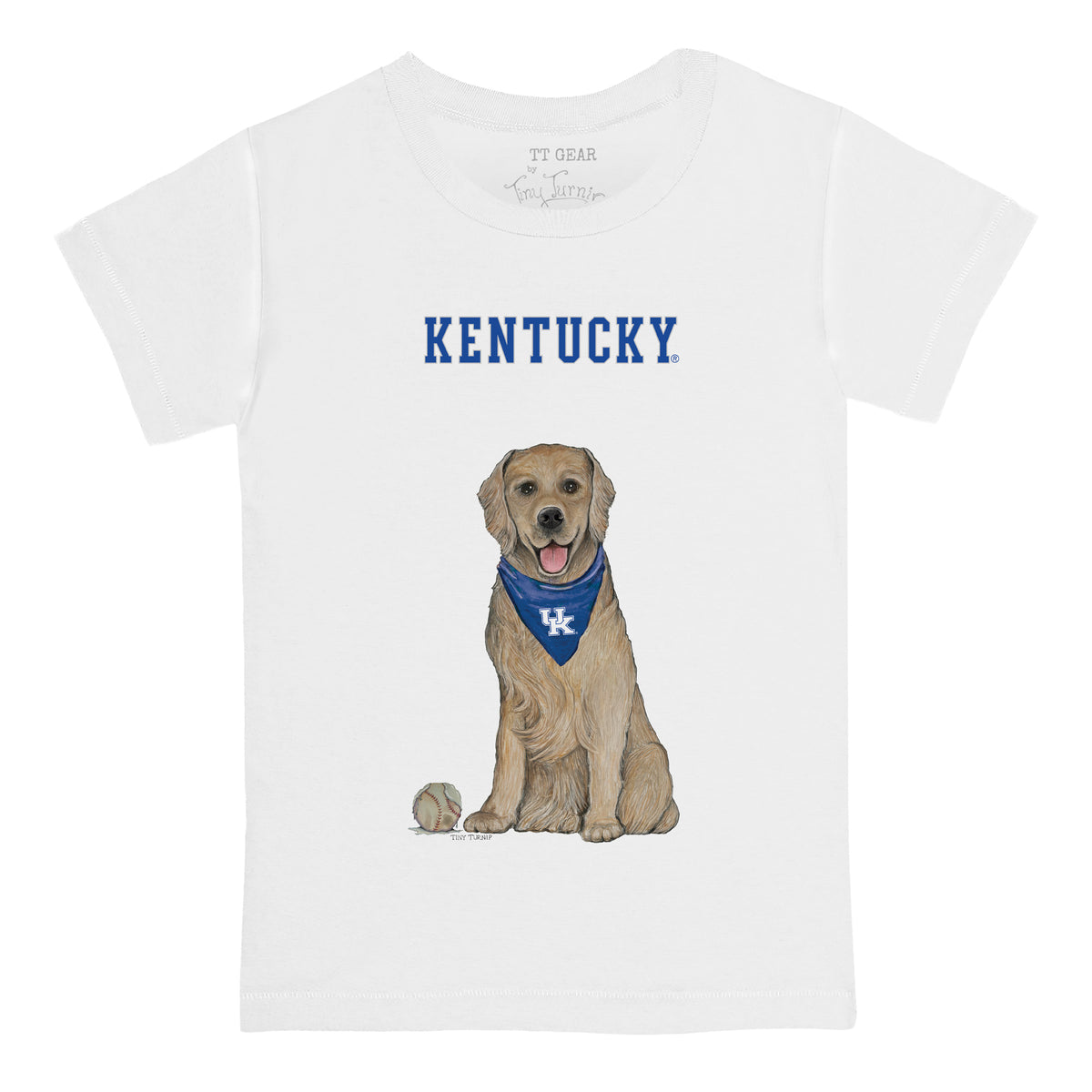 Kentucky Wildcats Golden Retriever Tee Shirt