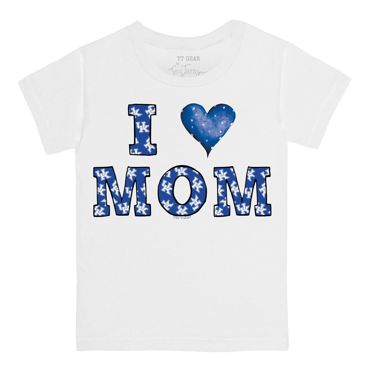 Kentucky Wildcats I Love Mom Tee Shirt
