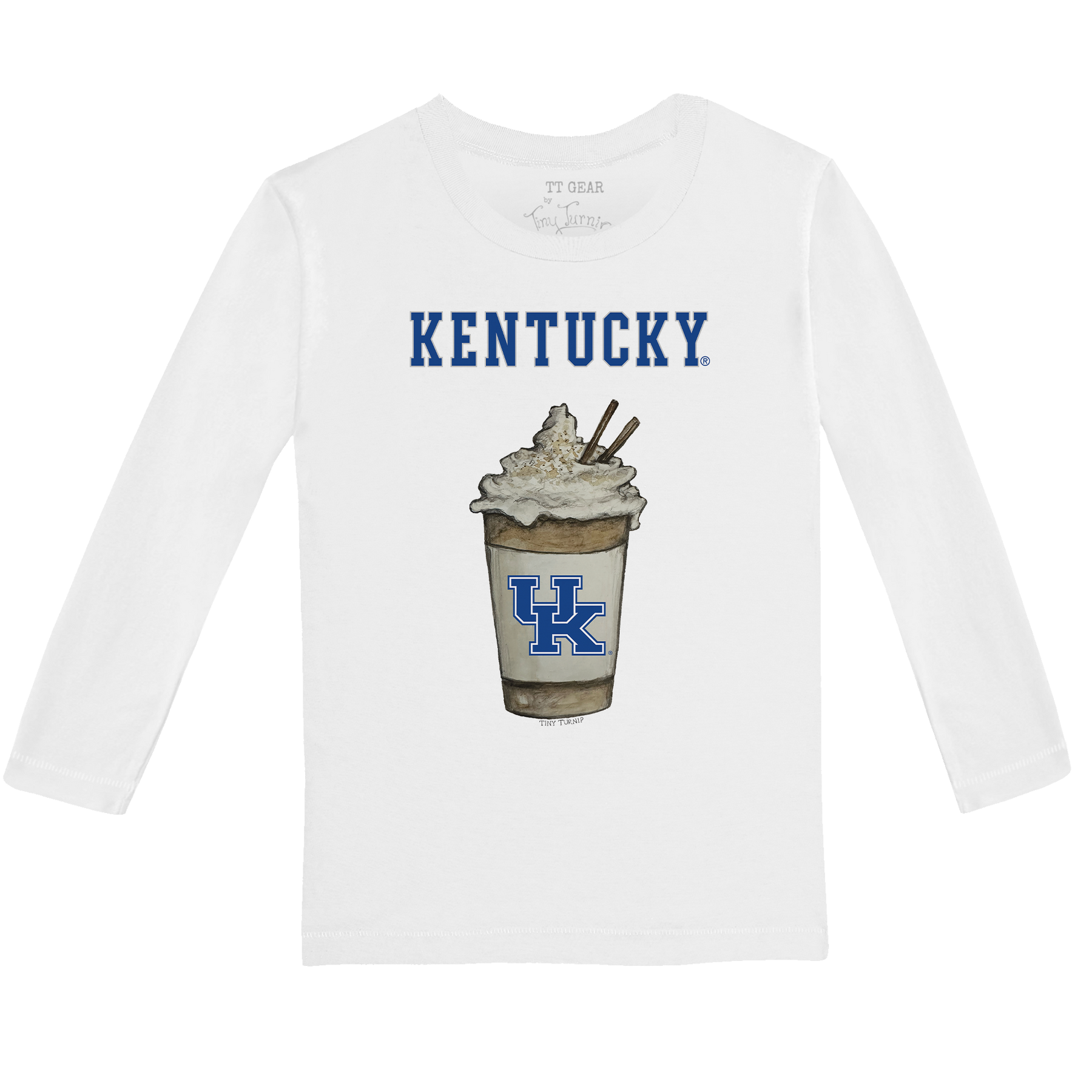 Kentucky Wildcats Latte Long-Sleeve Tee Shirt