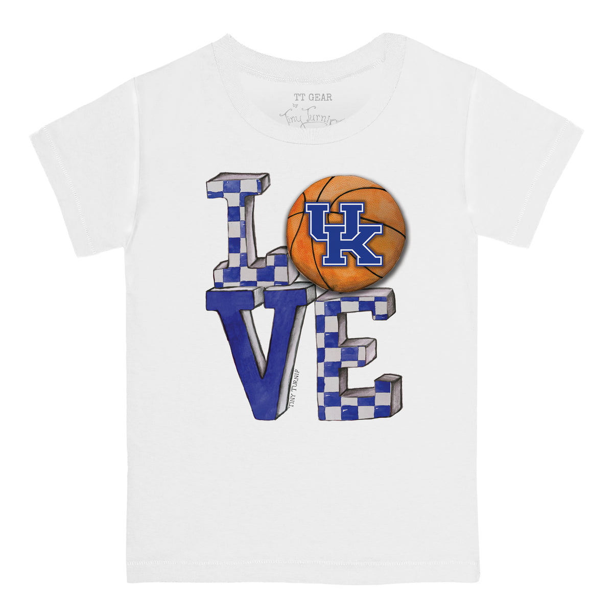 Kentucky Wildcats Love Tee Shirt
