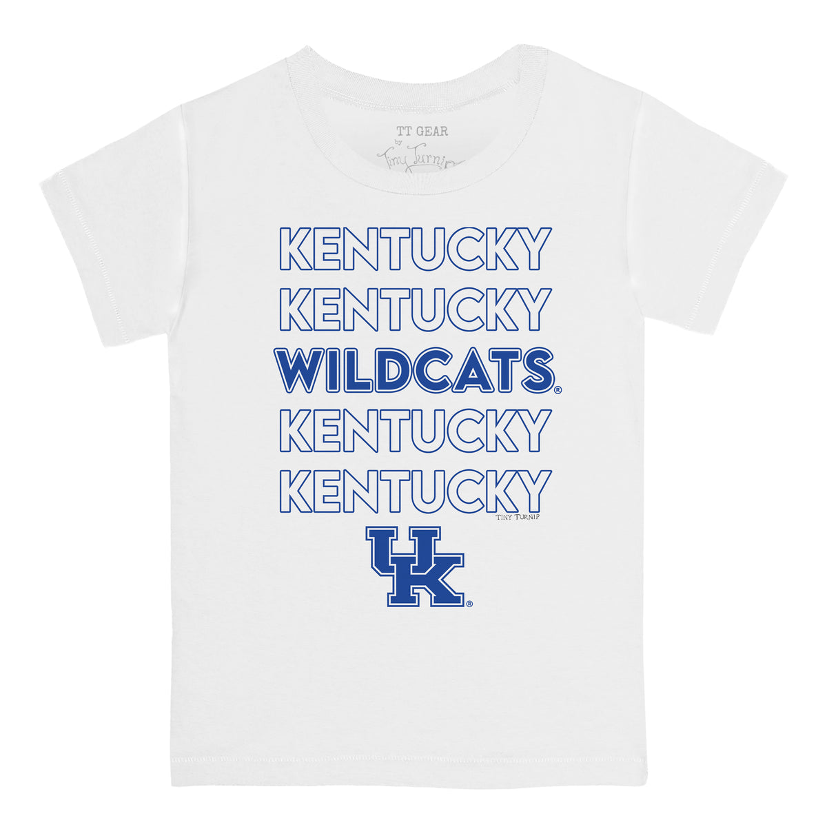 Kentucky Wildcats Stacked Tee Shirt