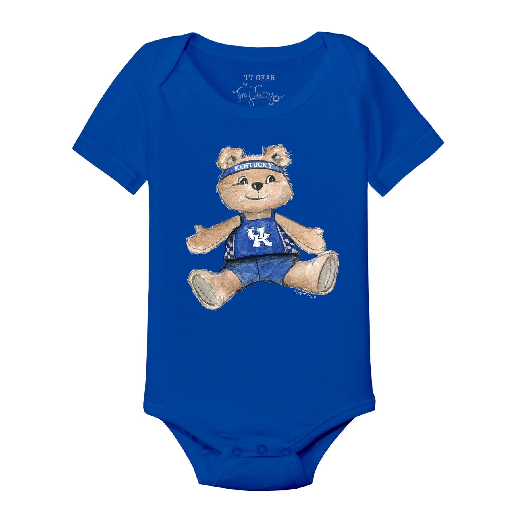 Kentucky Wildcats Teddy Short Sleeve Snapper