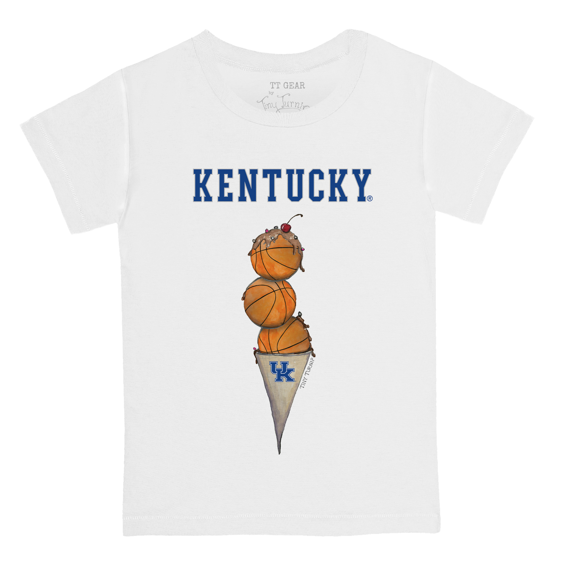 Kentucky Wildcats Basketball Triple Scoop Kid's Tee Shirt