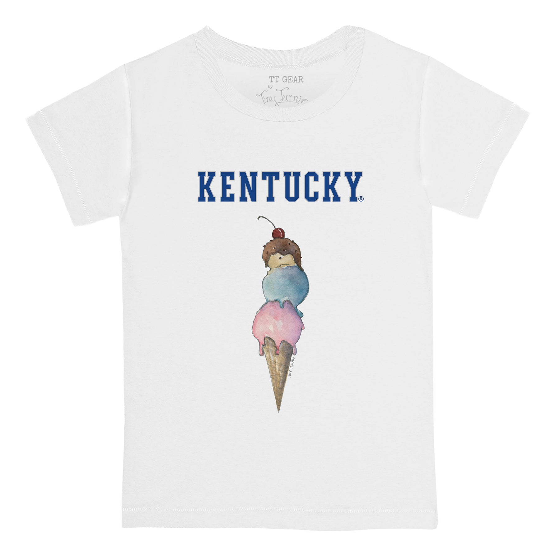 Kentucky Wildcats Triple Scoop Tee Shirt