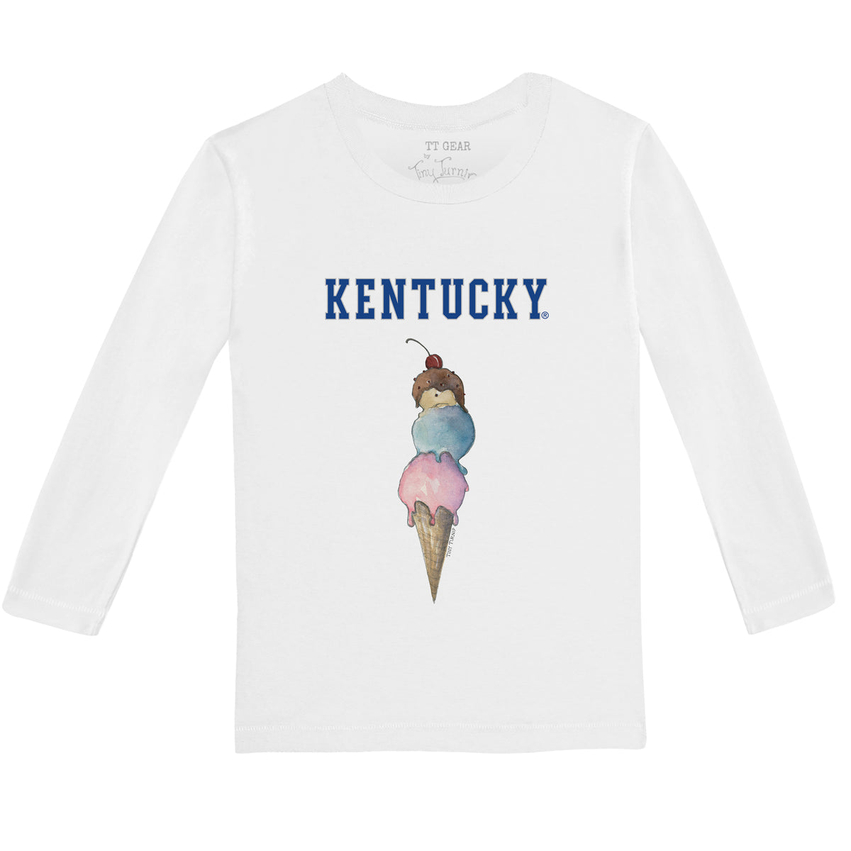 Kentucky Wildcats Triple Scoop Long-Sleeve Tee Shirt