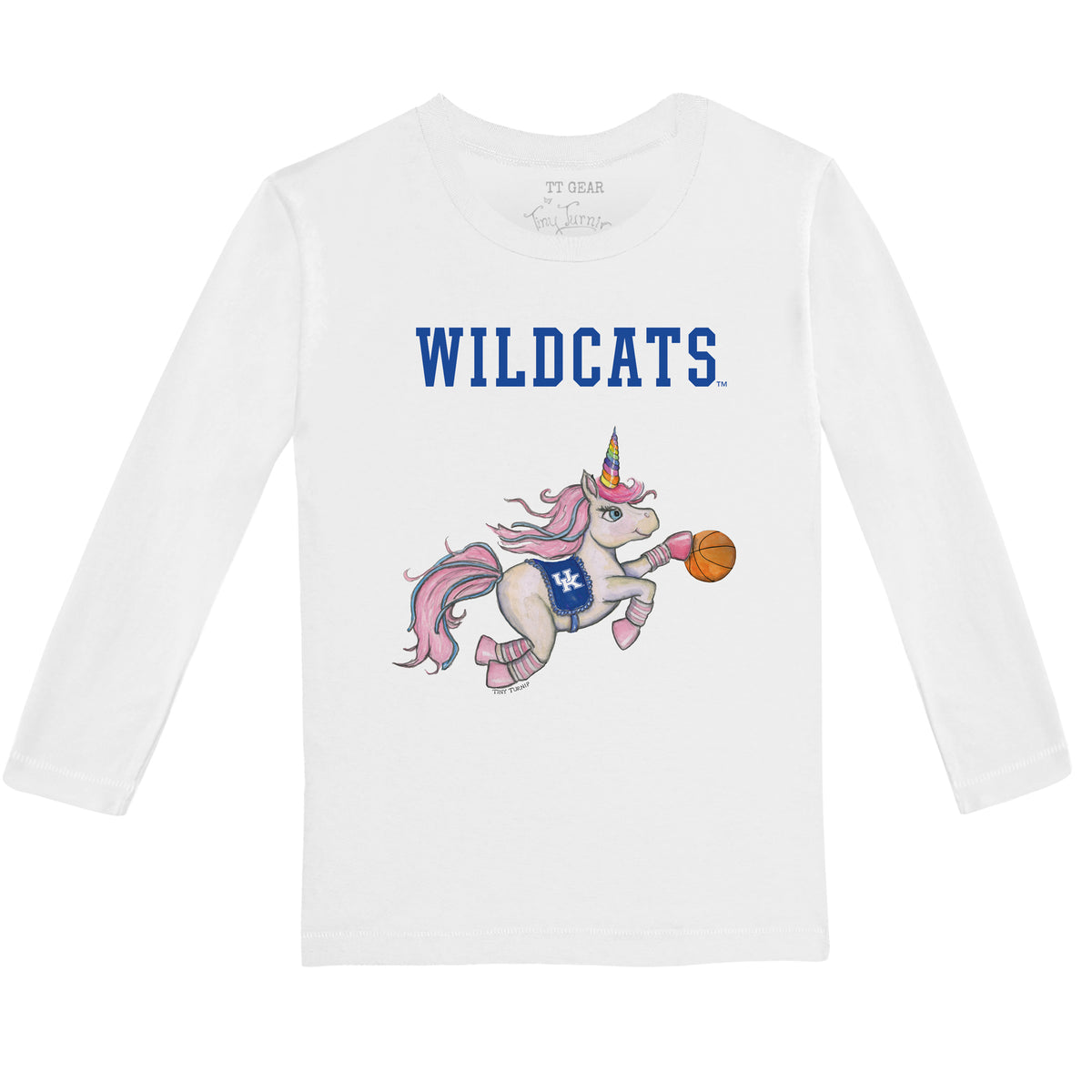 Kentucky Wildcats Unicorn Long-Sleeve Tee Shirt
