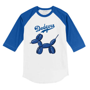 Los Angeles Dodgers Balloon Dog 3/4 Royal Blue Sleeve Raglan