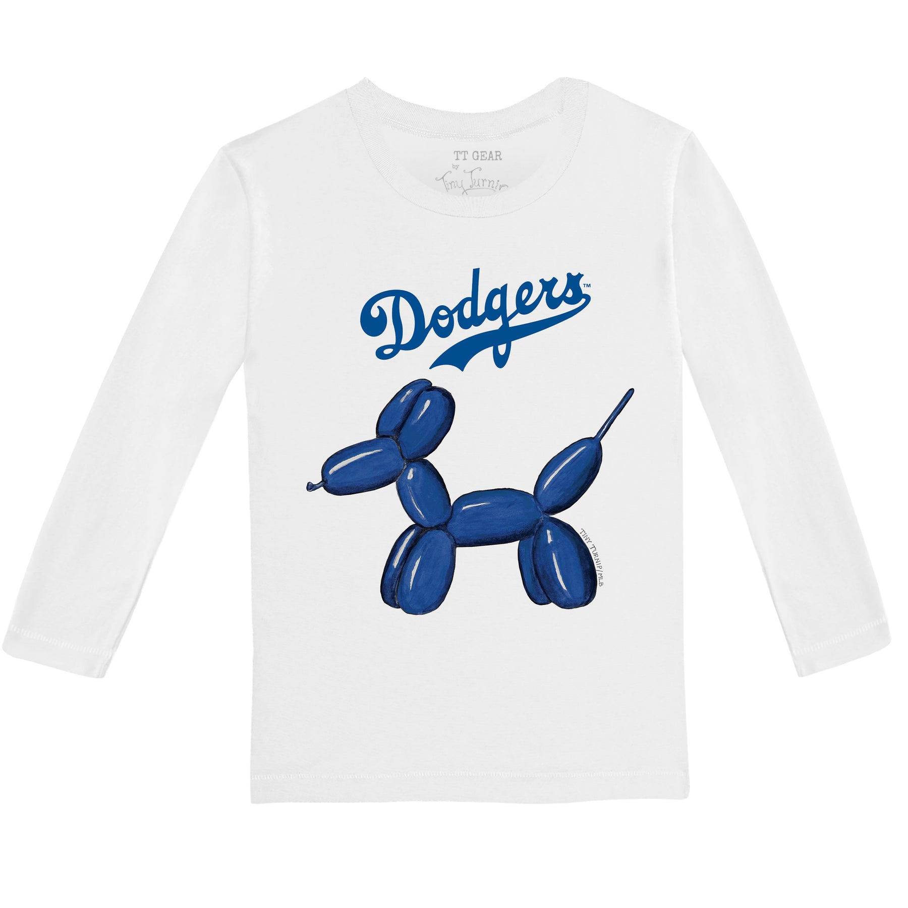 Los Angeles Dodgers Balloon Dog Long-Sleeve Tee Shirt