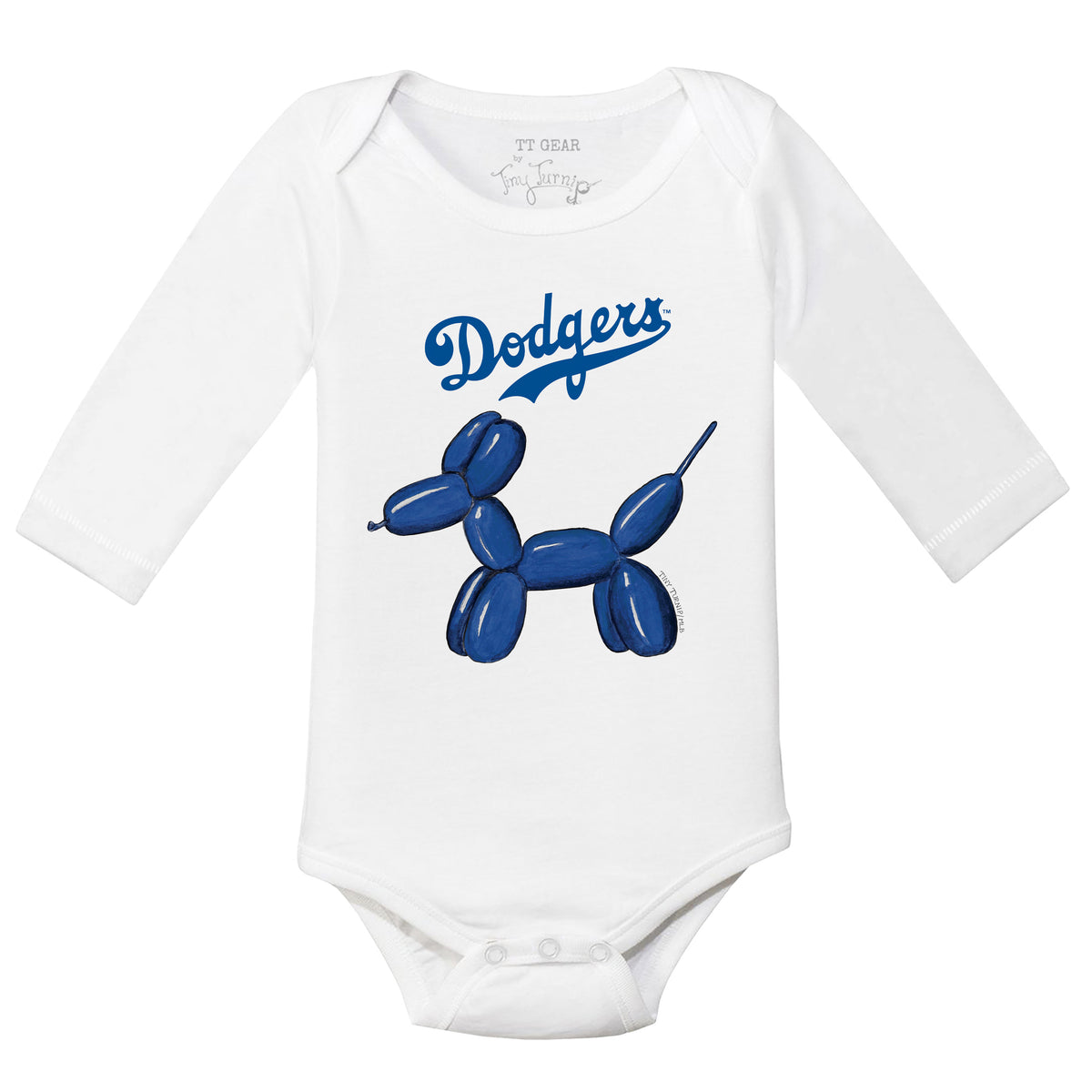 Los Angeles Dodgers Balloon Dog Long Sleeve Snapper