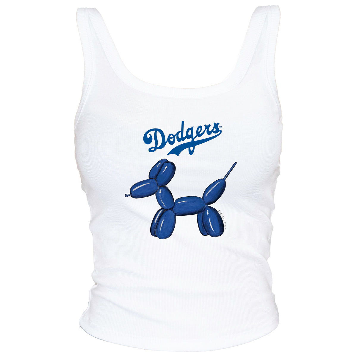 Los Angeles Dodgers Balloon Dog Tank