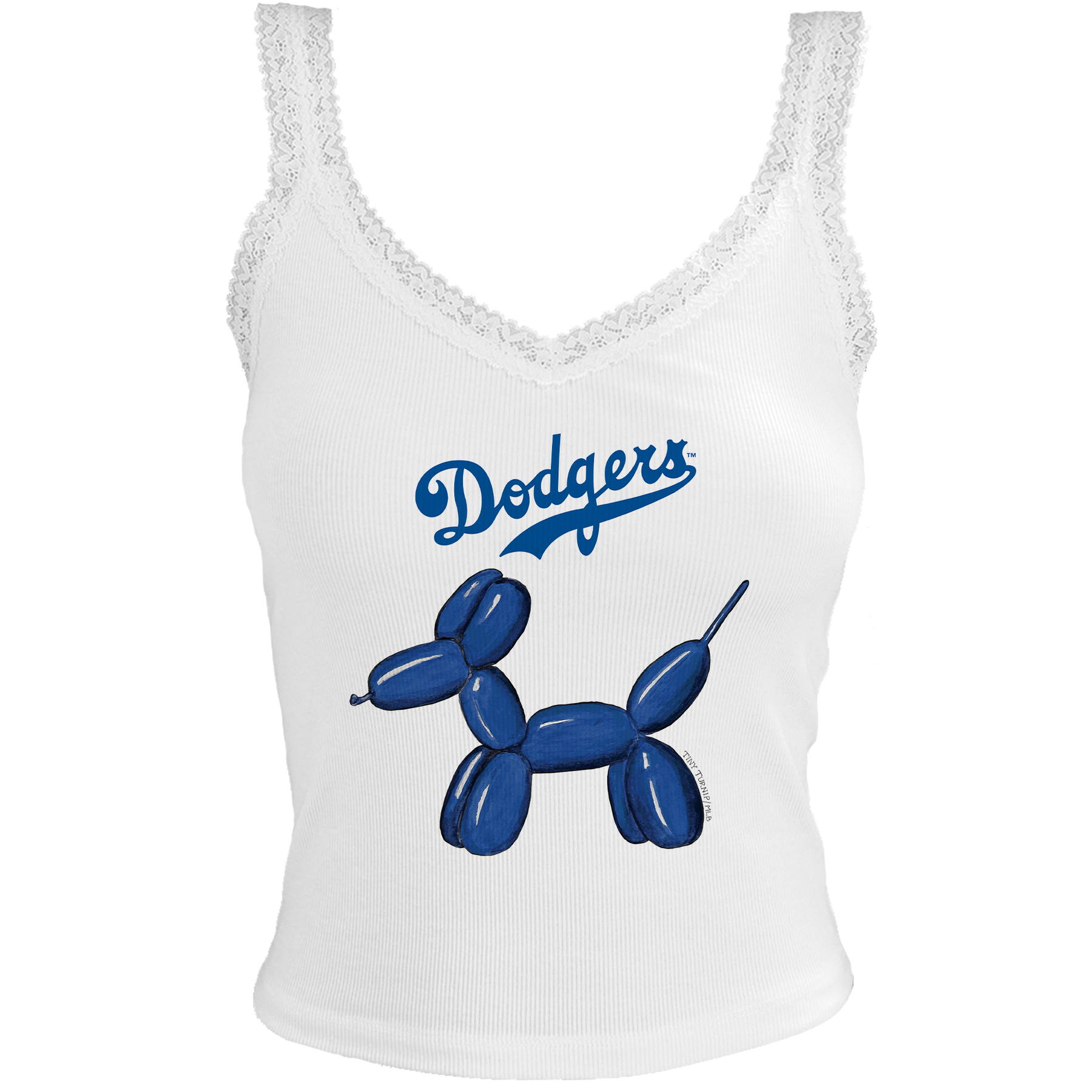 Los Angeles Dodgers Balloon Dog Lace Tank