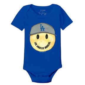 Los Angeles Dodgers Smiley Short Sleeve Snapper