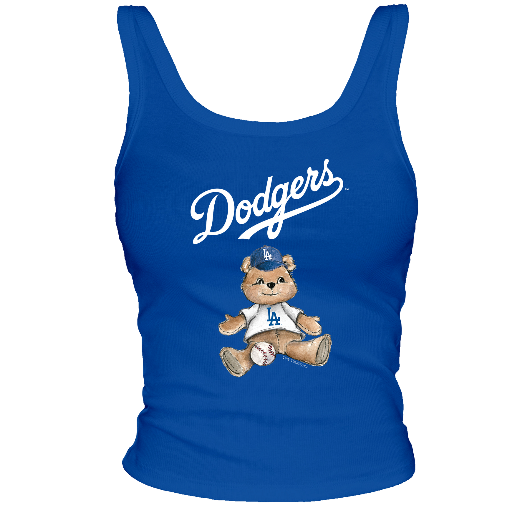 Los Angeles Dodgers Teddy OG Tank– Tiny Turnip Los Angeles Dodgers Teddy OG Tank– Tiny Turnip