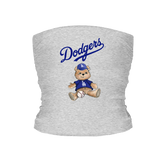 Los Angeles Dodgers Teddy Tube Top - Tiny Turnip
