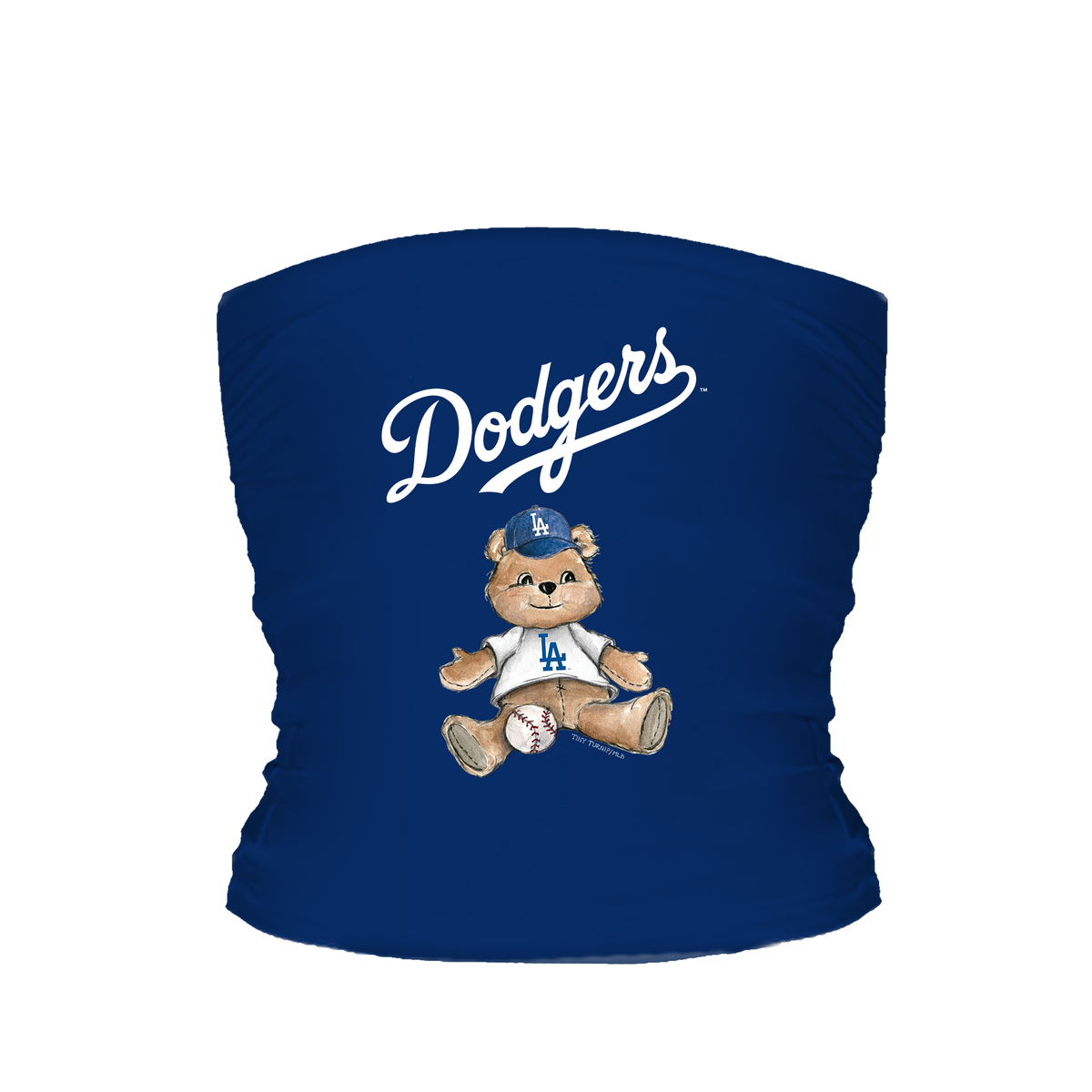 Los Angeles Dodgers Teddy Tube Top - Tiny Turnip