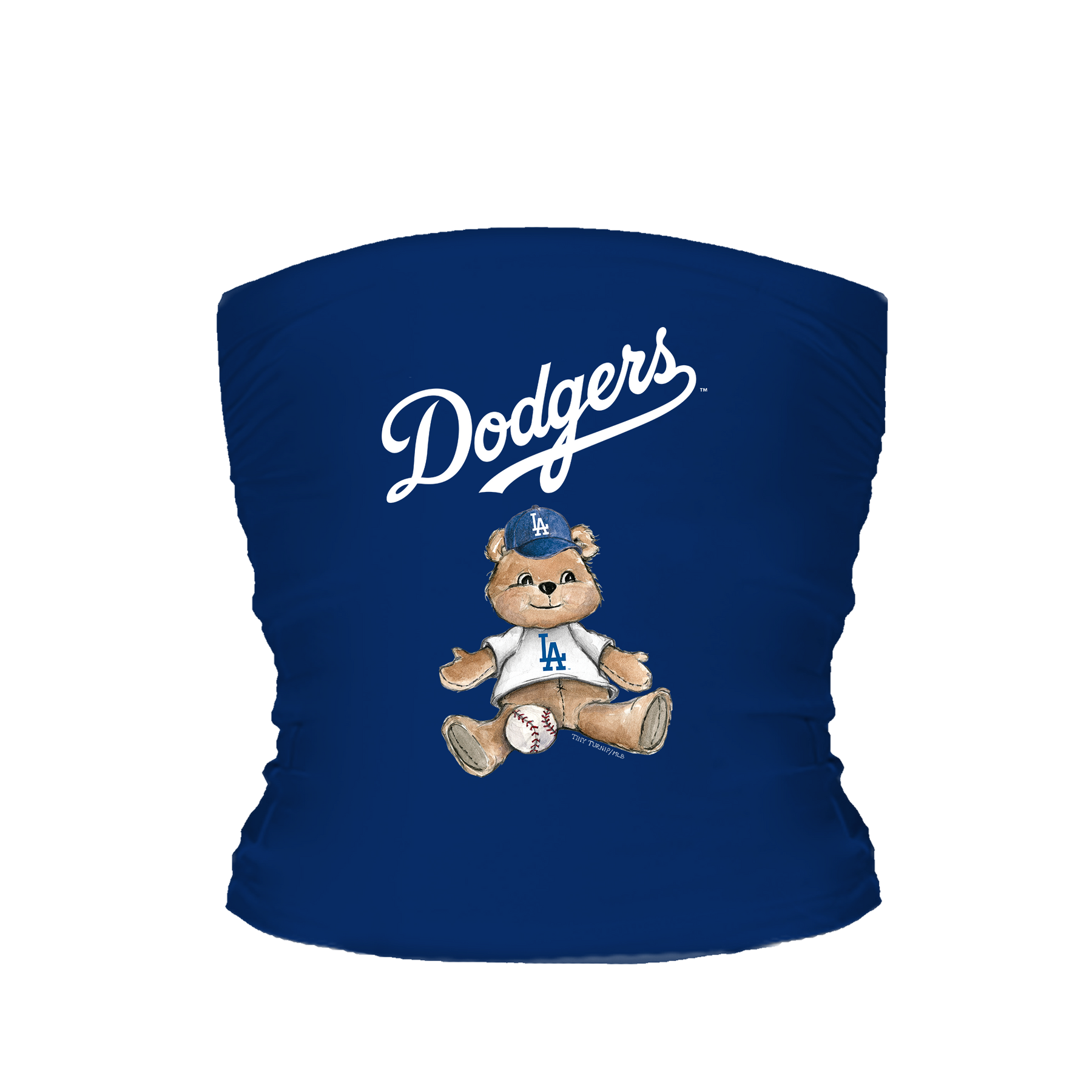 Los Angeles Dodgers Teddy Tube Top - Tiny Turnip