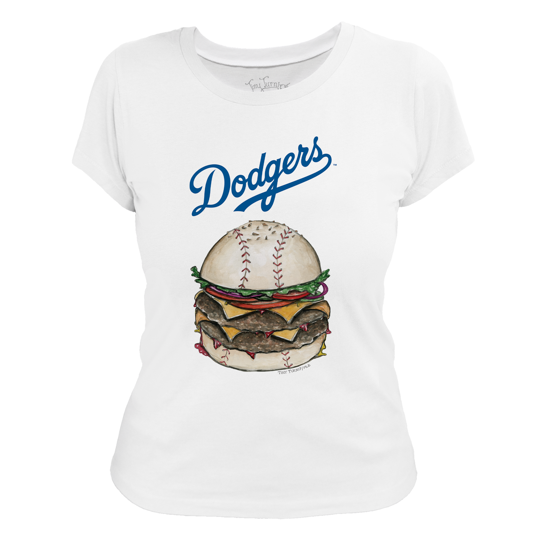 Los Angeles Dodgers Burger Tee Shirt