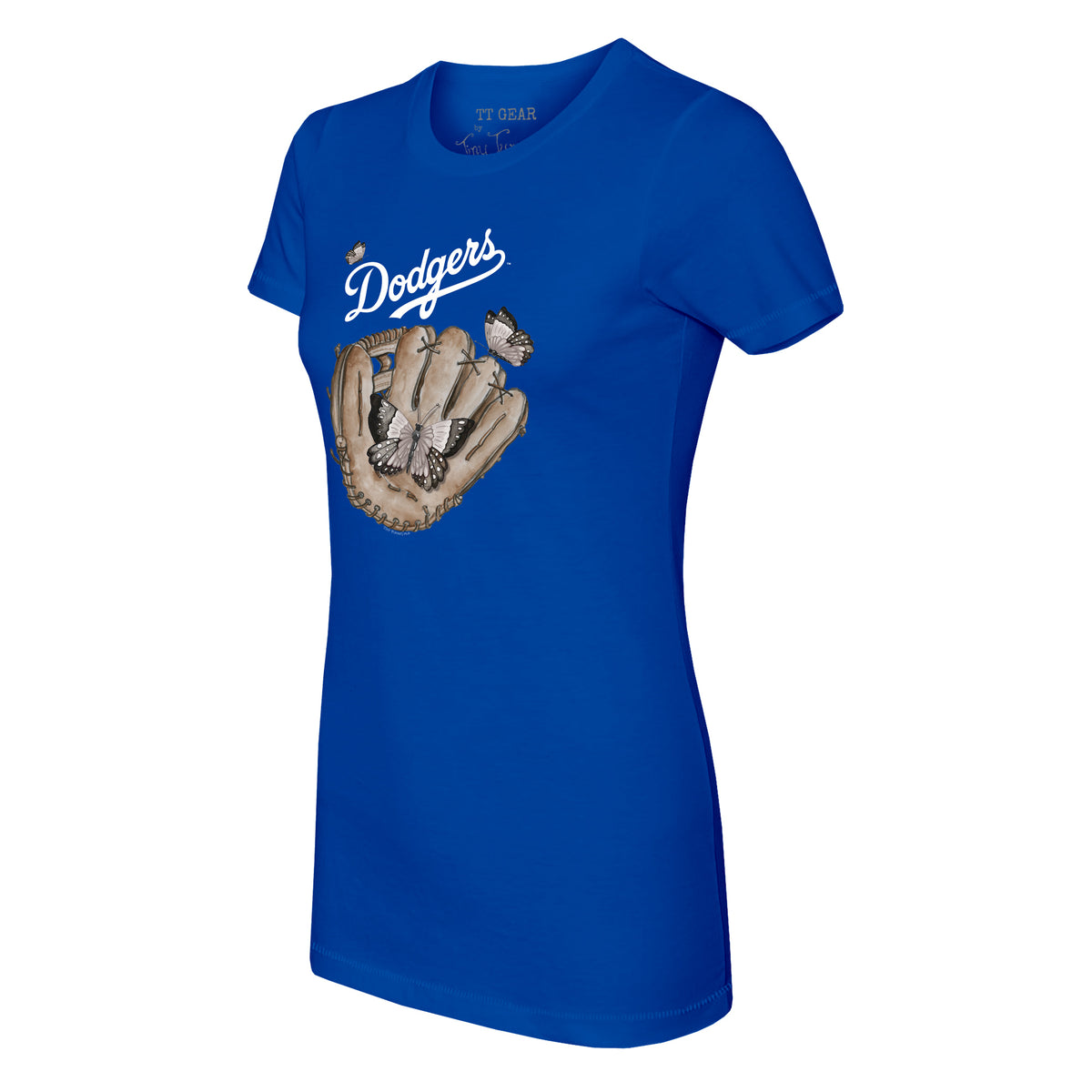 Los Angeles Dodgers Butterfly Glove Tee Shirt