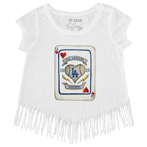 Los Angeles Dodgers Card Fringe Tee