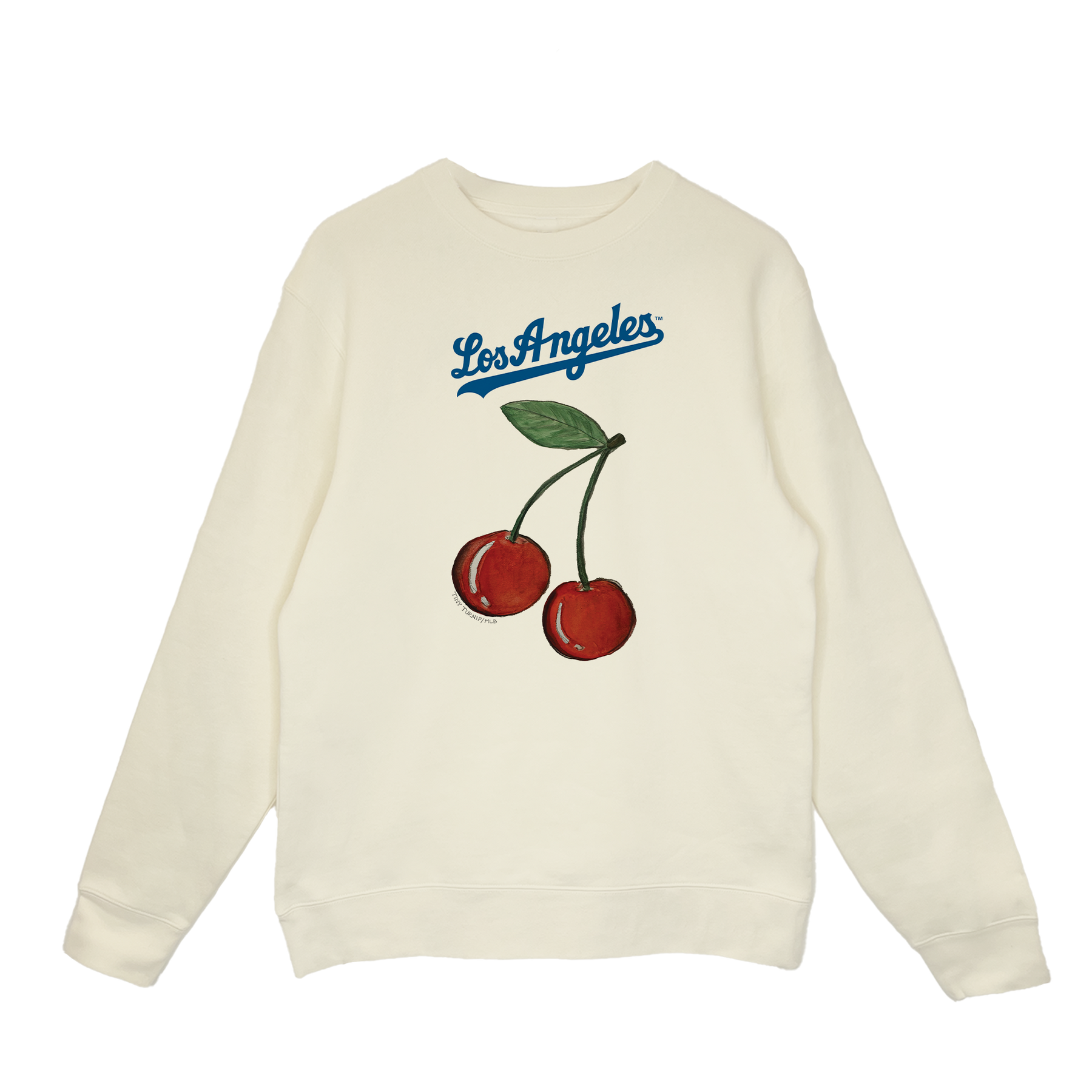 Los Angeles Dodgers Cherry Crewneck Sweatshirt