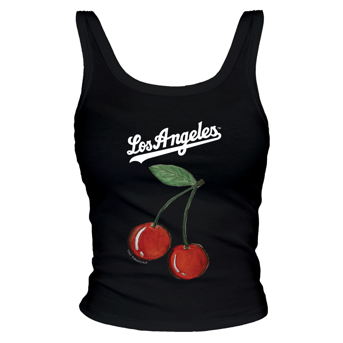 Los Angeles Dodgers Cherry OG Ribbed Tank– Tiny Turnip