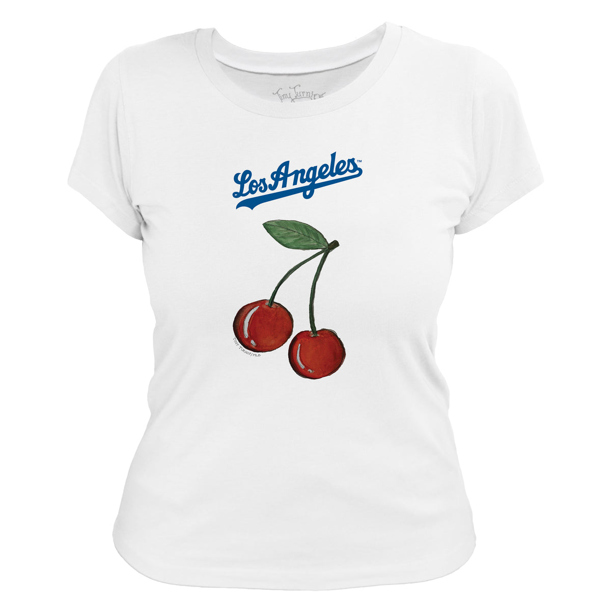 Los Angeles Dodgers Cherries Tee Shirt