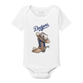 Los Angeles Dodgers Cowboy Boot Short Sleeve Snapper