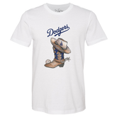 Los Angeles Dodgers Cowboy Boot Unisex Tee Shirt