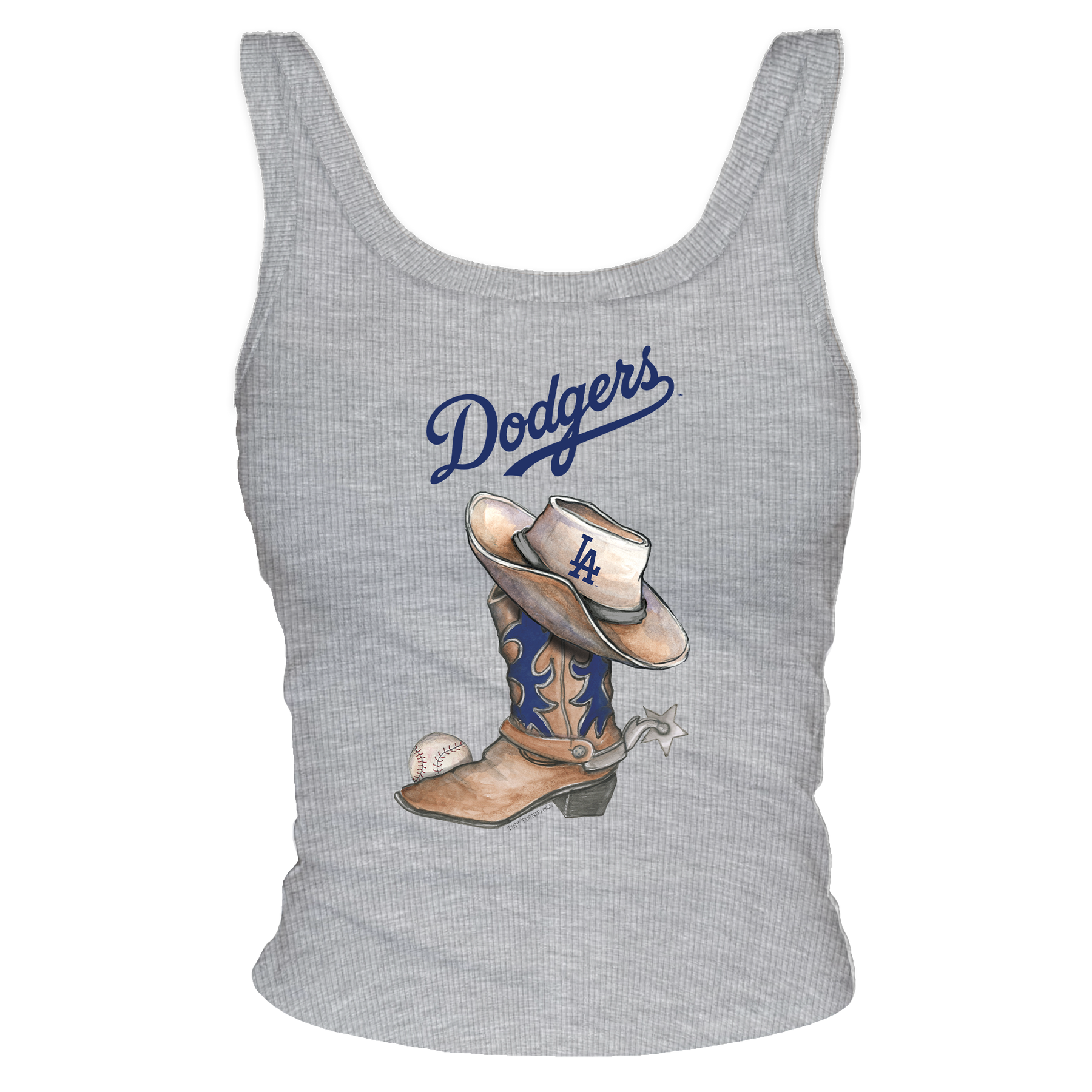 Los Angeles Dodgers Cowboy Boot OG Tank