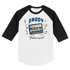 VIP Los Angeles Dodgers Postseason '26 Kid's 3/4 Sleeve Raglan - Tiny Turnip
