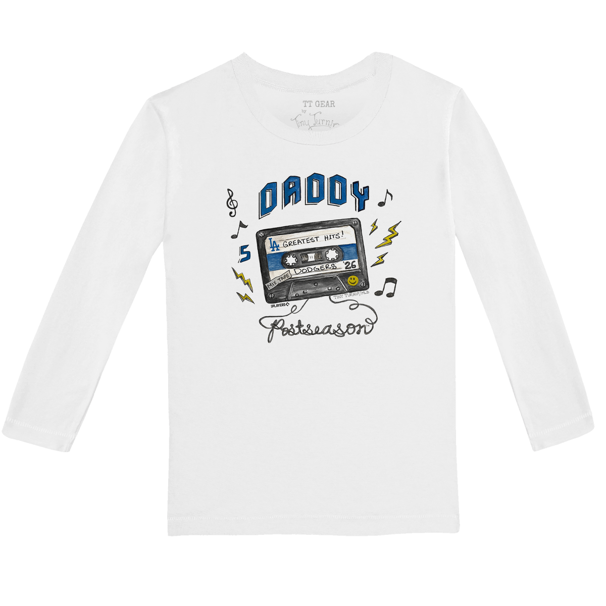 VIP Los Angeles Dodgers Postseason '26 Kid's Long-Sleeve Tee Shirt