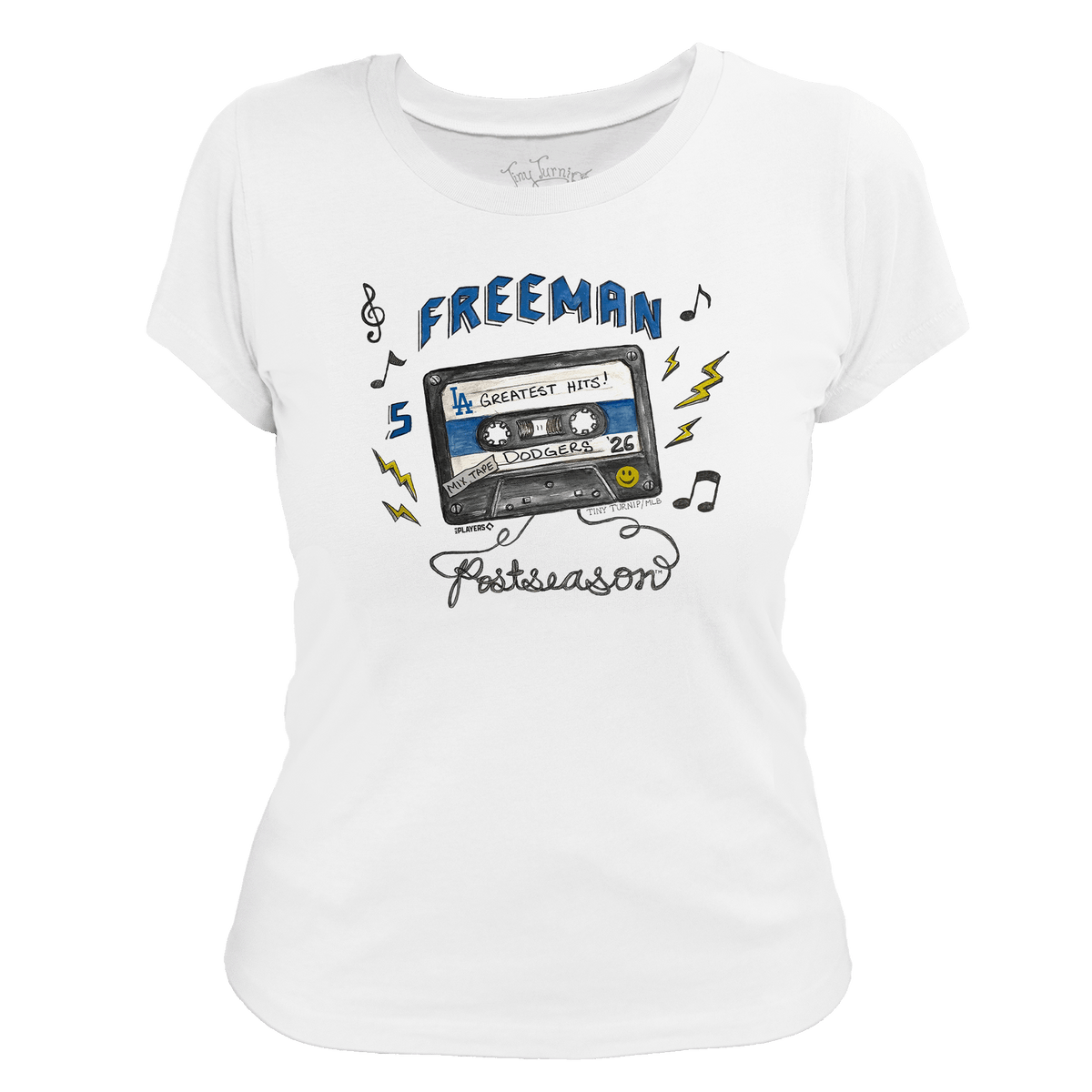 VIP Los Angeles Dodgers Postseason '26 Women's Tee Shirt - Tiny Turnip