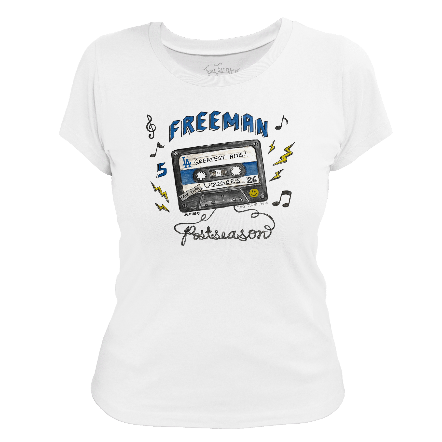 VIP Los Angeles Dodgers Postseason '26 Women's Tee Shirt - Tiny Turnip