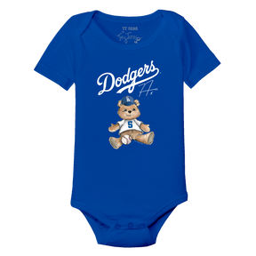 Los Angeles Dodgers Freeman Teddy Short Sleeve Snapper