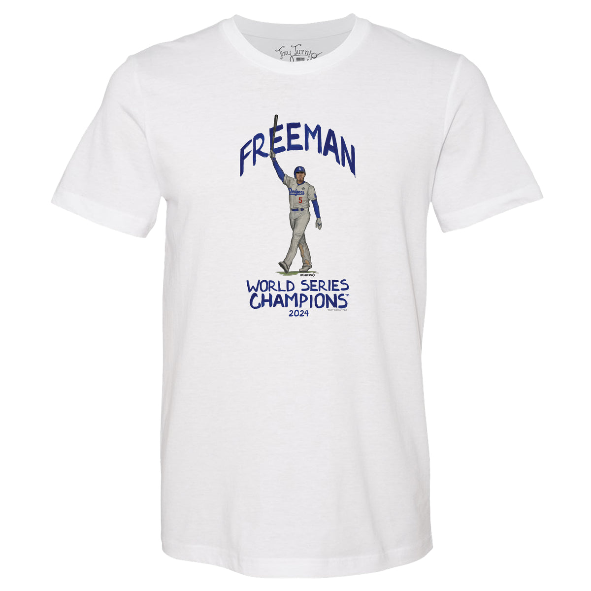 LA Dodgers Chelsea Freeman World Series Walk Off Tee Shirt